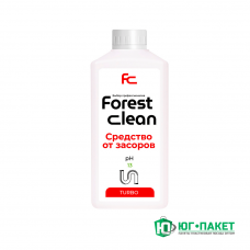 Средство от засоров 1л TURBO Forest Clean