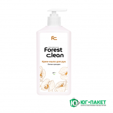 Крем-мыло "Белая орхидея" 1л с дозатором Forest Clean